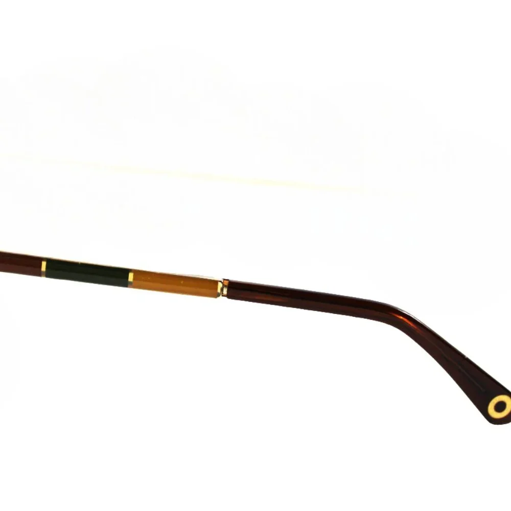 Nautica NLO5009 Brown Oversized Cat Eye Eyeglass Frames - Picture 6 of 9